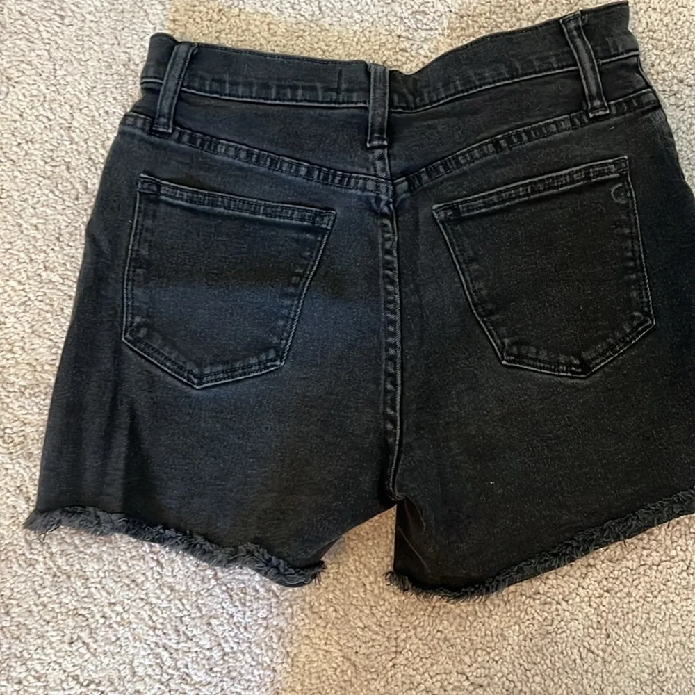 High waisted madewell denim shorts